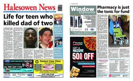 Halesowen News – January 18, 2018