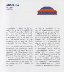 Martin Scorsese Presents: Masterpieces of Polish Cinema Volume 2. Austeria / Austeria (1982)