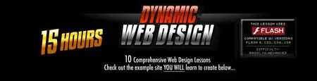 Video Tutorial for Flash Dynamic Web Design 