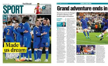 The Herald Sport (Scotland) – May 19, 2022