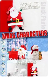 Xmas Characters - UHQ Stock Photo