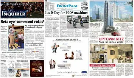 Philippine Daily Inquirer – May 06, 2013