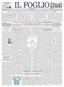 IL Foglio Quotidiano - 27 Agosto 2015