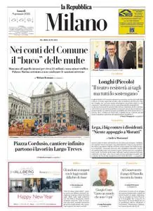 la Repubblica Milano - 9 Gennaio 2023