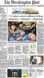 The Washington Post from Saturday, 09. August 2014