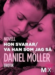 «Hon svarar ; Va han som jag så : två noveller» by Daniel Möller