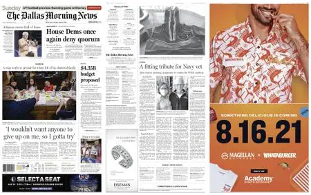 The Dallas Morning News – August 08, 2021