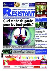 Le Journal Le Résistant - 31 août 2019