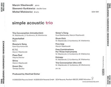 Marcin Wasilewski / Slawomir Kurkiewicz / Michal Miskiewicz - Trio (2005) {ECM 1891} [Re-Up]