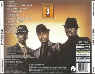 Private Eye - s/t (1983) {2010 Boogie Times/Fantasy}