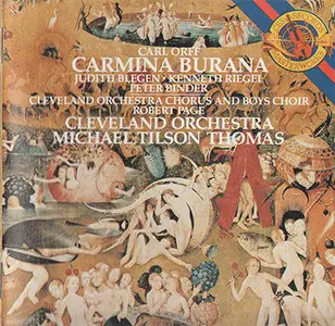 Orff - Cleveland Orchestra, Tilson Thomas - Carmina Burana (1974, CD reissue 1990, CBS Masterworks # MK 33172)