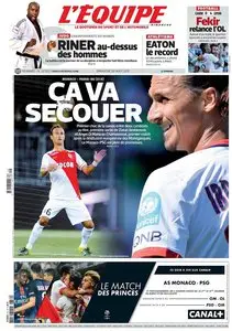 L'Equipe du Dimanche 30 Août 2015