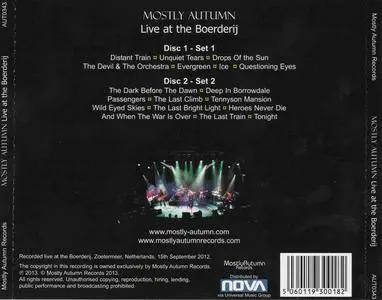 Mostly Autumn - Live At The Boerderij (2013) 2 CD