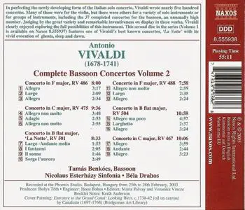 Tamás Benkócs - Vivaldi: Complete Bassoon Concertos, Vol. 2 (2005)