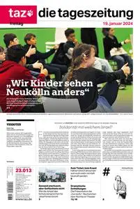 taz die tageszeitung  - 19 Januar 2024