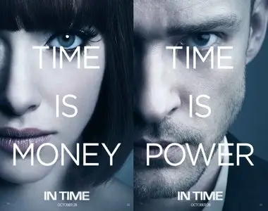 In Time (2011) : Amanda Seyfried & Justin Timberlake - press stills, posters