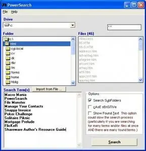 PowerSearch 3.4.9