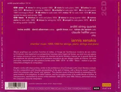 Arditti String Quartet, Claude Helffer - Iannis Xenakis: Chamber Music 1955-1990 (2003) 2CDs