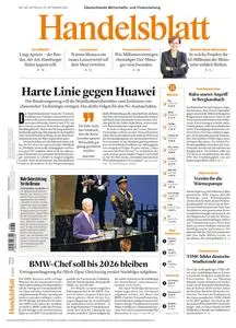 Handelsblatt  - 20 September 2023