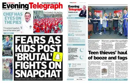 Evening Telegraph Late Edition – December 03, 2018