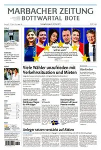 Marbacher Zeitung - 25. Mai 2019