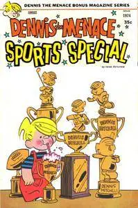 Dennis the Menace 1974-03 Bonus Magazine 126 p12 damaged Fawcett