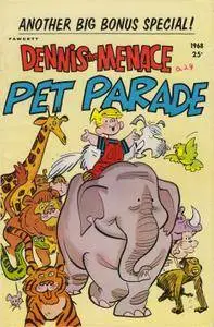 Dennis the Menace Pet Parade 57 Fawcett 1968
