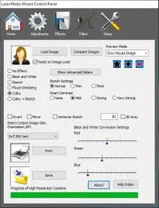 Laser Photo Wizard Professional 7.0