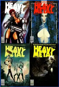 Heavy Metal Magazine, 1990 (Vol.13 № 06 - Vol.14 №01-05)