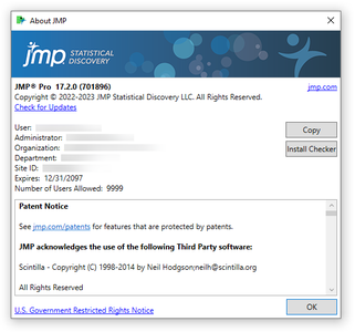 SAS JMP Pro 17.2 Multilingual (Win / macOS)