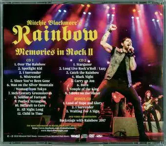 Ritchie Blackmore's Rainbow - Memories In Rock II (2018) {Japanese Limited Edition}