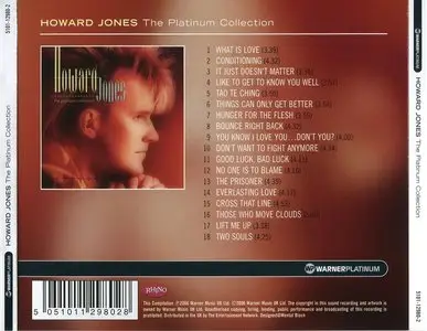 Howard Jones - The Platinum Collection (2006)