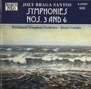 Portuguese Symphony Orchestra, Álvaro Cassuto - Braga Santos: Symphonies Nos. 3 & 6 (1998)