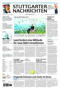 Stuttgarter Nachrichten Filder-Zeitung Leinfelden-Echterdingen/Filderstadt - 29. September 2017