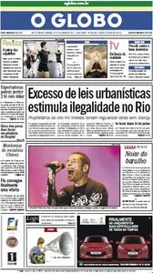 Jornal O Globo - 25 de setembro de 2011