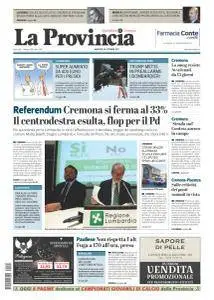 La Provincia di Cremona - 24 Ottobre 2017