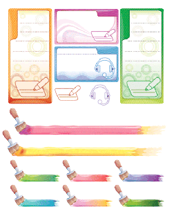 Labels and Banners  - Vector