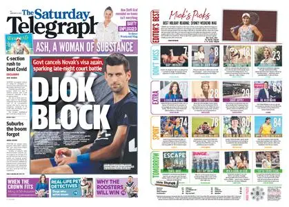 The Daily Telegraph (Sydney) – January 15, 2022