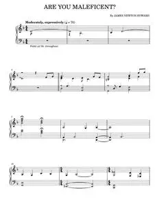 Are You Maleficent? - James Newton Howard (Piano Solo)
