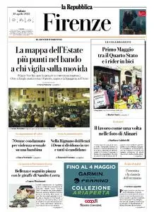 la Repubblica Firenze - 30 Aprile 2022