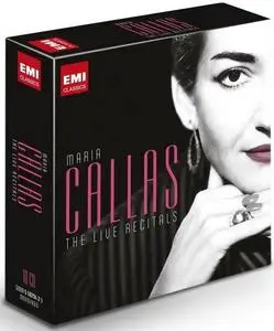 Maria Callas – The Live Recitals [10CD Box Set] (2012)