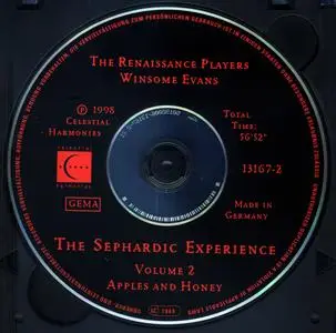 The Renaissance Players & Winsome Evans - The Sephardic Experience (1999) {4CD Box Set Celestial Harmonies 19911-2}