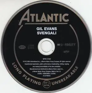 Gil Evans - Svengali (1973) {2012 Japan Jazz Best Collection 1000 Series WPCR-27049}