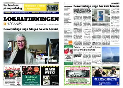 Lokaltidningen Höganäs – 23 november 2019