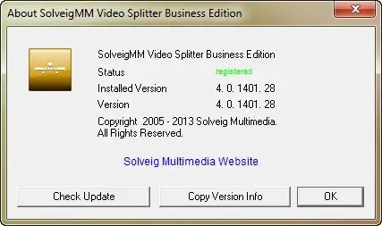 SolveigMM Video Splitter 4.0.1401.28 Business Edition