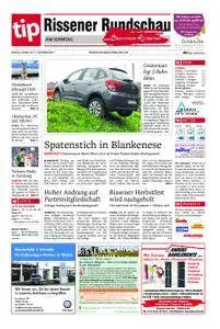 Tip Rissener Rundschau - 01. Oktober 2017