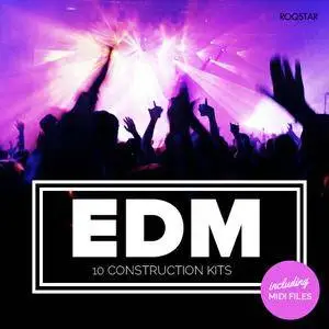 ROQSTAR Entertainment EDM Kits Vol 1 WAV MiDi