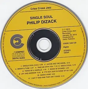 Philip Dizack - Single Soul (2013) {Criss Cross Jazz}