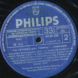 Camarón ‎– La Leyenda Del Tiempo {Original SP} Vinyl Rip 24/44