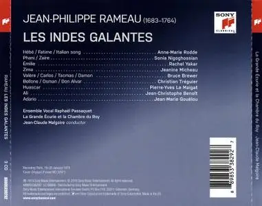 Jean-Claude Malgoire, La Grande Écurie et la Chambre du Roy - Jean-Philippe Rameau: Les Indes galantes (2016)